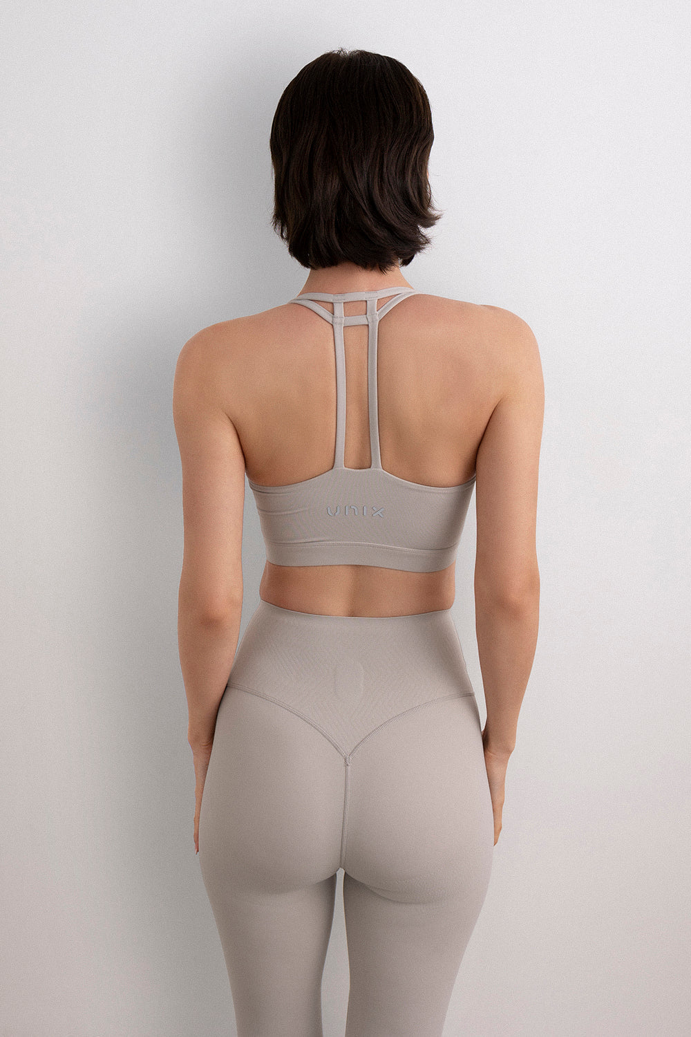 Vanilla bra top women back view supportive curve enhancing - UNIX | توب برا فانيلا نسائي من الخلف داعم يبرز جمال القوام - UNIX