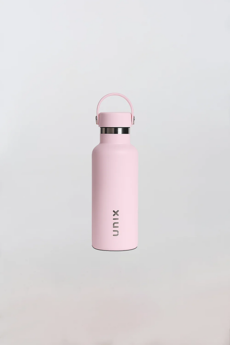 Ocean blue stainless steel water bottle 470ml premium insulated - UNIX | زجاجة مياه ستانلس ستيل بلون أزرق محيطي 470 مل فاخرة وعازلة للحرارة - UNIX